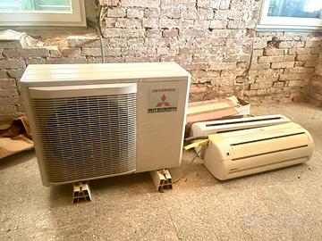 Climatizzatore Mitsubishi con due split