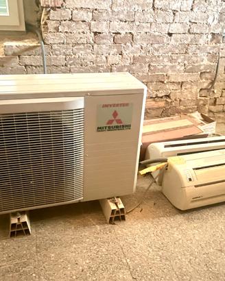 Climatizzatore Mitsubishi con due split