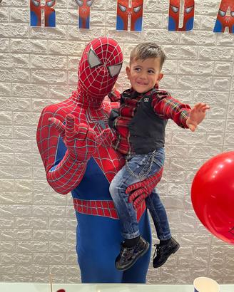 Spiderman mascotte