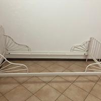 Struttura letto singolo allungabile