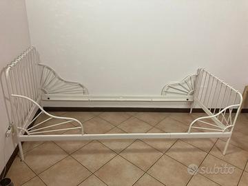 Struttura letto singolo allungabile