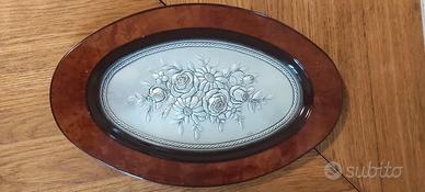 Svuotatasche ACCA in Argento e Legno