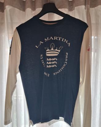 Polo La Martina manica lunga taglia L