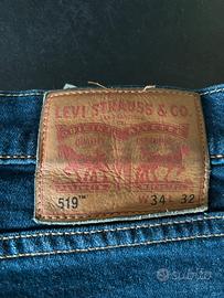 jeans levis taglia 34 W 32 L