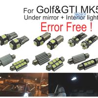 KIT 16 LAMPADE LED INTERNE PER VOLKSWAGEN VW GTI M