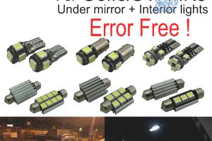 KIT 16 LAMPADE LED INTERNE PER VOLKSWAGEN VW GTI M