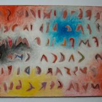 RENZO NUCARA (CRACKING ART) - Acrilico su faesite