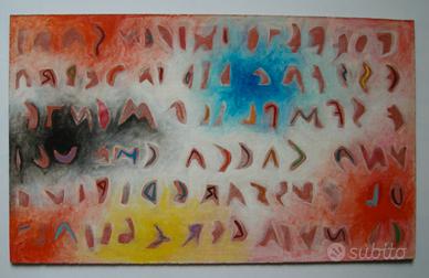 RENZO NUCARA (CRACKING ART) - Acrilico su faesite