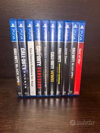 Pacchetto giochi PS4 (vendibili anche a singoli)