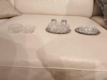 set condimenti con ciotoline  vintage 