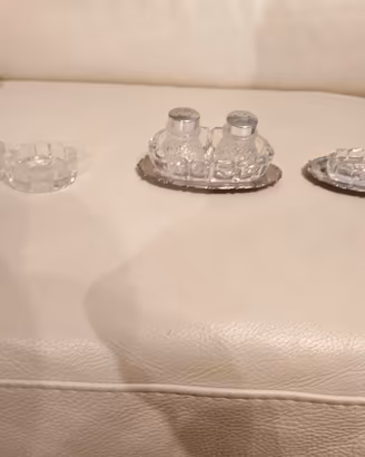 set condimenti con ciotoline  vintage 
