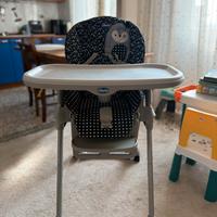 Seggiolone pappa Chicco Polly Easy pieghevole