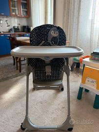 Seggiolone pappa Chicco Polly Easy pieghevole
