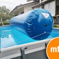 Cuscino gonfiabile per piscina anti ristagno mt 7