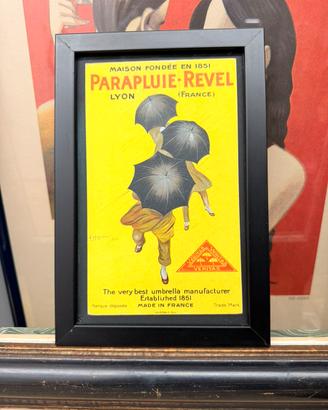 Cartolina “Parapluie-Revel” Leonetto Cappiello