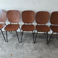 Seggiole vintage modernariato design 