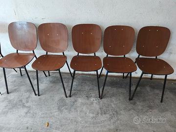 Seggiole vintage modernariato design 