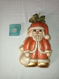 Formella ceramica Babbo Natale Thun