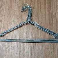 stampelle grucce metalliche 10 pezzi 