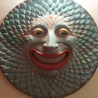 maschera carnevale parete