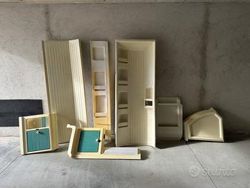 Plastiche bagno camper Mizar 140 C.I. da restauro