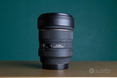 Sigma 12-24 attacco EOS