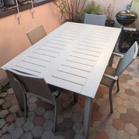 Tavolo alluminio esterno