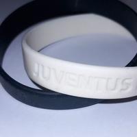 Braccialetti resina juventus