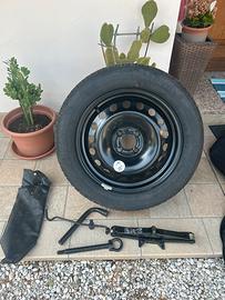 Kit ruota di scorta 205/55/R16 Michelin