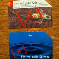 Schede telefoniche "Festival della scienza"