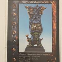 Rarissima porta stendardo goblin