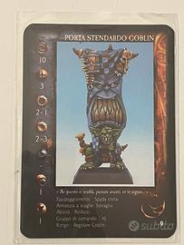 Rarissima porta stendardo goblin