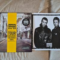 Oasis live '25 vinile + tour print