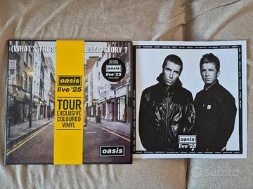 Oasis live '25 vinile + tour print
