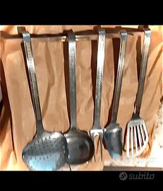 Mestoli da cucina in acciaio