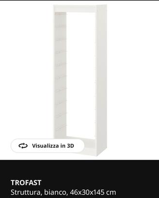 trofast con vaschette