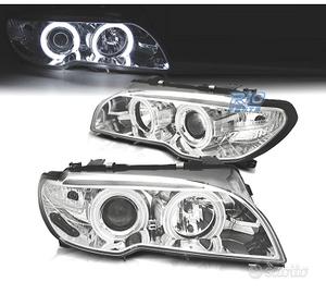 FARI BMW E46 COUPE 03-06 XENON OCCHI ANGEL CCFL FO