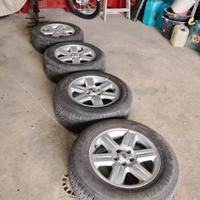 cerchi da 17 e gomme land rover