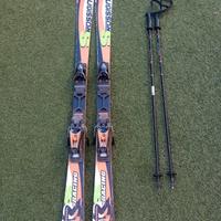 SCI Rossignol R Radical Racing misura 140 con atta