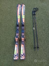 SCI Rossignol R Radical Racing misura 140 con atta
