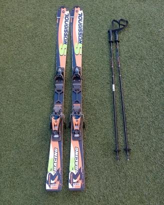 SCI Rossignol R Radical Racing misura 140 con atta