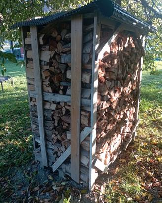 Legna di faggio e robinia