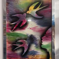 Quadro anni 70 rondini