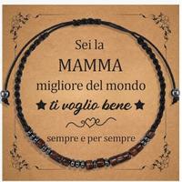 Mamma Bracciale codice morse i love you nuovo