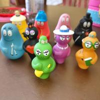 pupazzi bambole personaggi famiglia barbapapa'
