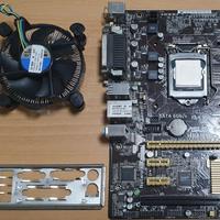 Scheda madre ASUS+CPU G3220 DualCore 3Ghz+4Gb DDR3