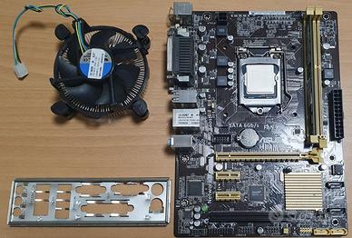 Scheda madre ASUS+CPU G3220 DualCore 3Ghz+4Gb DDR3