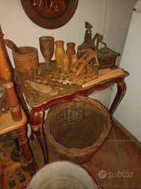 tavolino fiorentino in legno