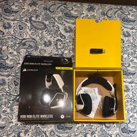 Cuffie Wireless Corsair void rgb elite PS5 e PC