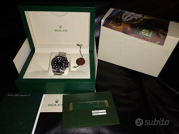 rolex gmt ceramica nero come nuovo